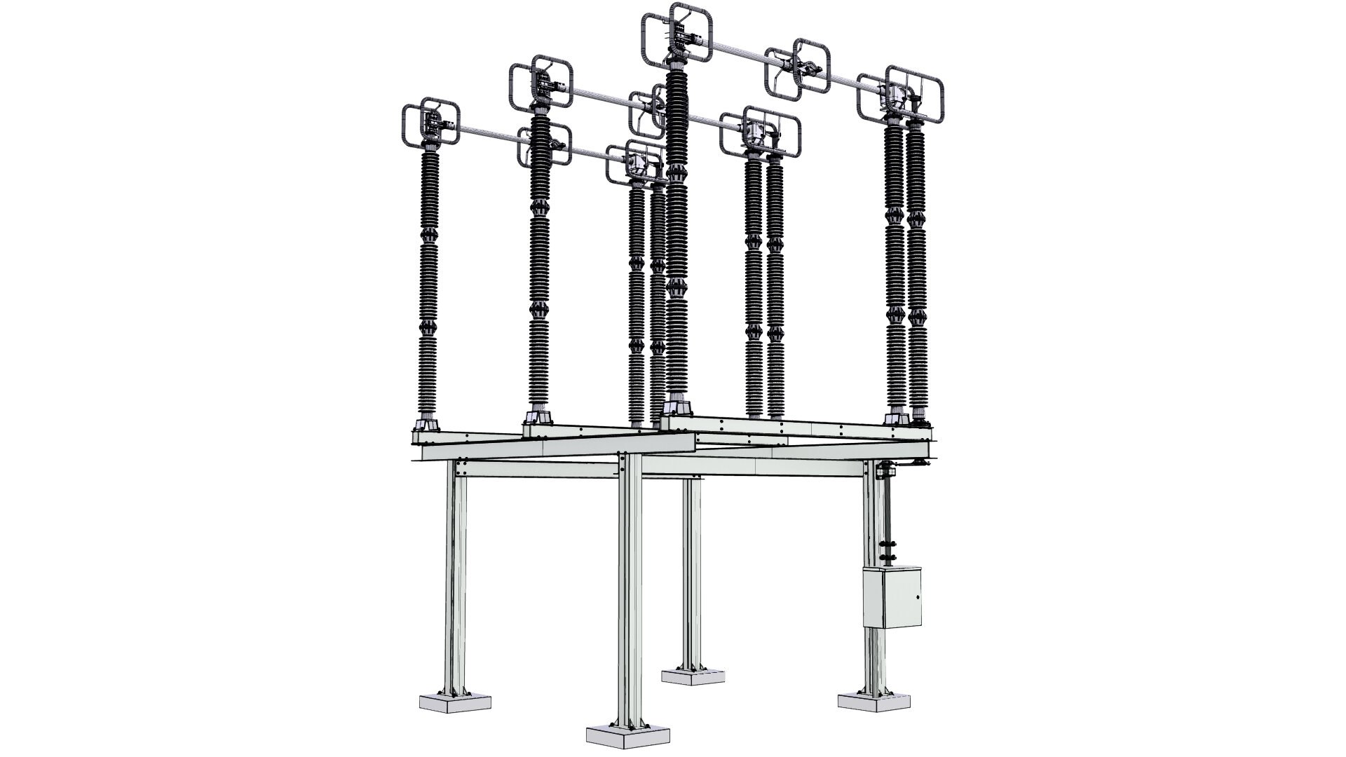 Substation  Disconnectors ON and OFF SET v35 v36 3D https://p.turbosquid.com/ts-thumb/VZ/ysGDM5/IM/3d_electrical_switch_36_disconnector_knee_on_18_718700_977200/jpg/1745930058/1920x1080/fit_q87/5ad00ed53f64771ee4de3beda33cb8ce2cde4713/3d_electrical_switch_36_disconnector_knee_on_18_718700_977200.jpg