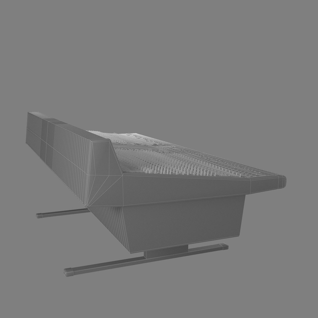Neve Mastering Console 3d Model