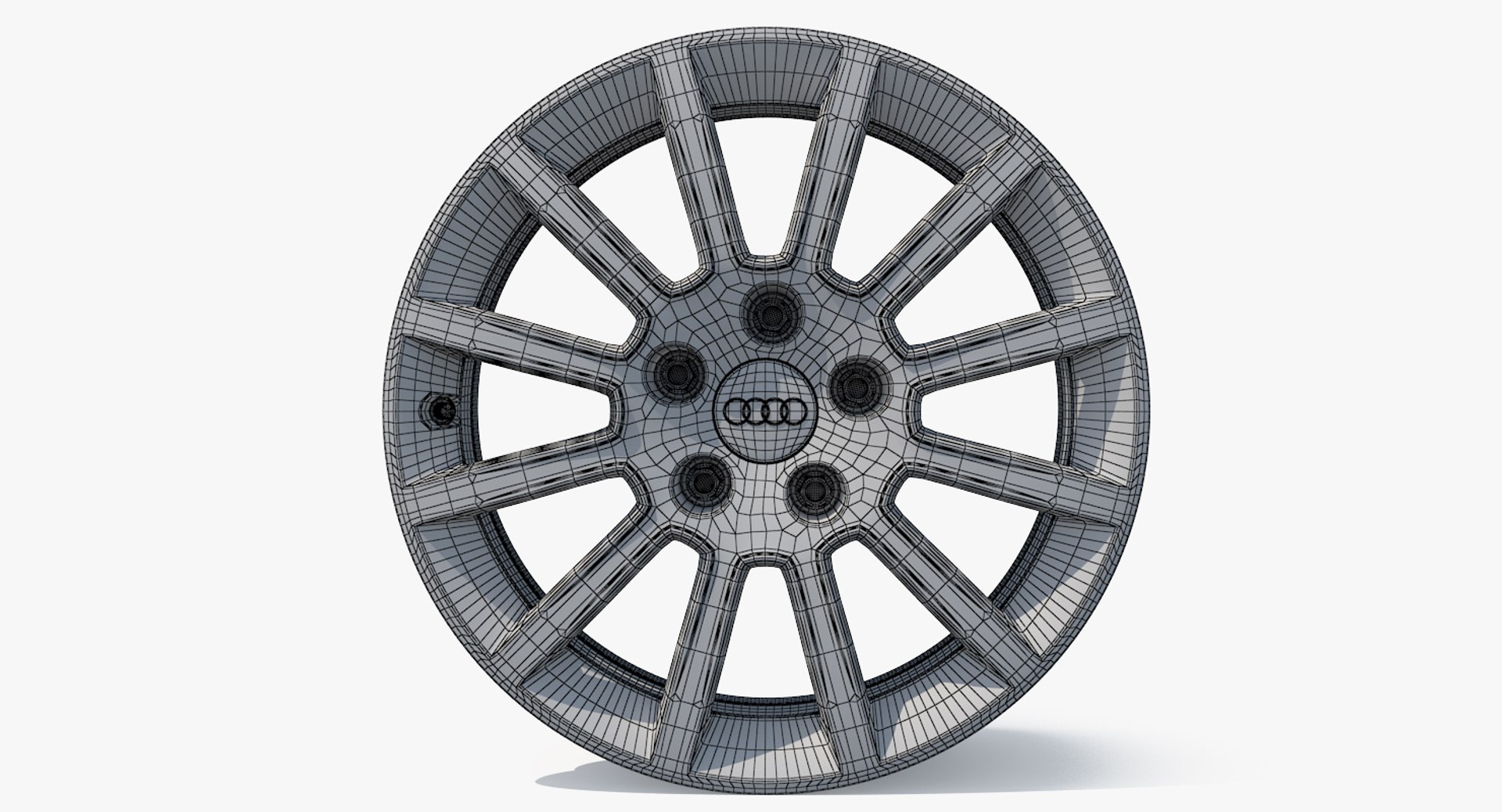 Audi Rim 3d Model