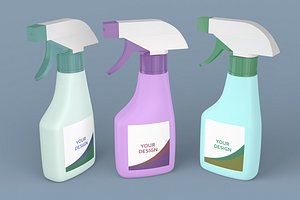 3D model Spray Bottle