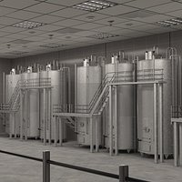 Wine Manufacture Interior