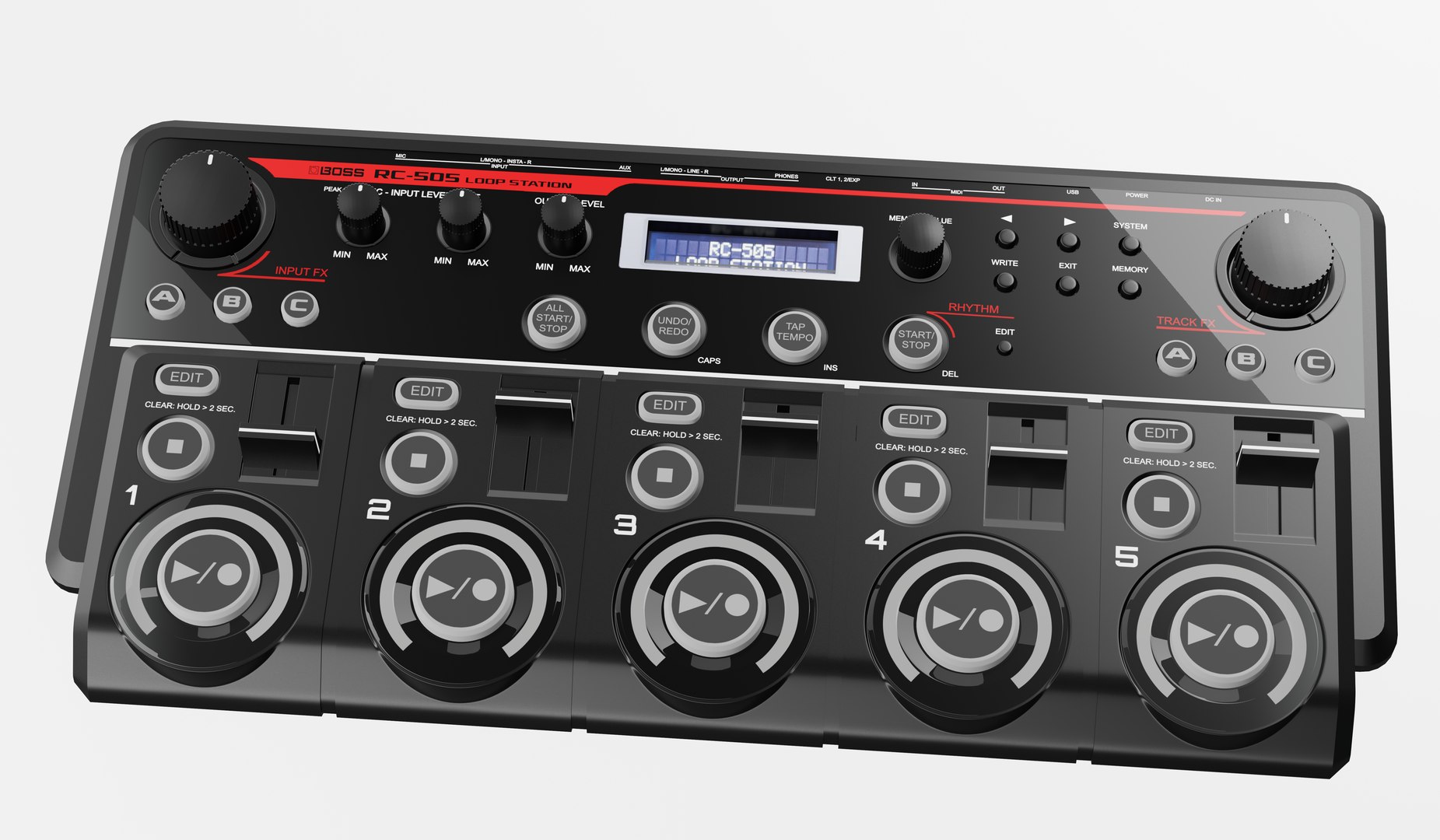 Creative Station SL-X110SLC BEPOP用ラミネーター RC-505 LoopStation - Subdvision Ready 3D Model - TurboSquid