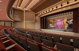 Theater Interior 01 3D