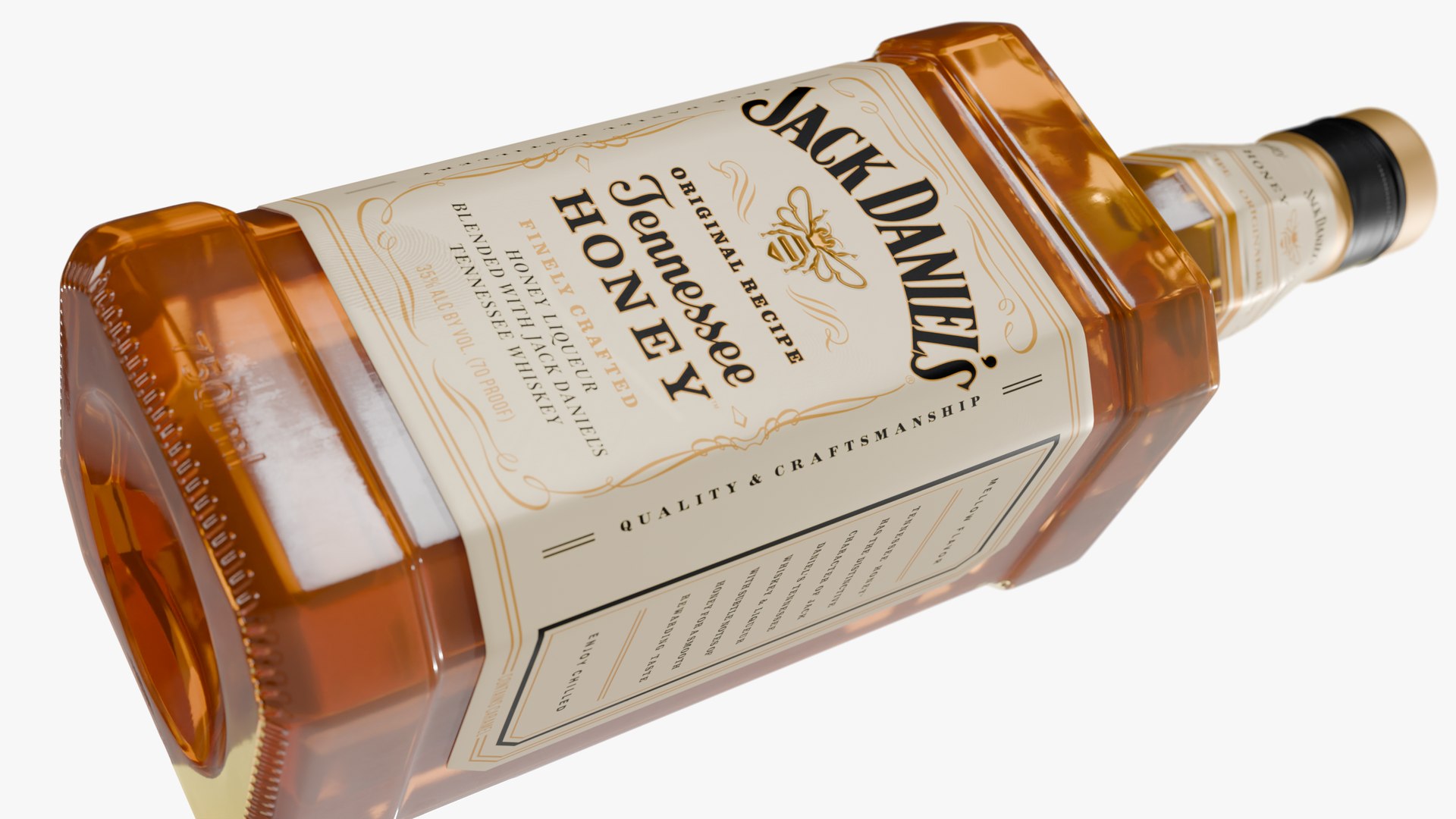 Jack Daniels Whiskey Bottle Tenesse Honey 3D model https://p.turbosquid.com/ts-thumb/Va/BdNZkH/er/image09/png/1719522479/1920x1080/fit_q87/36f7eef7aa01c474a8d19eeec0e18b185be19b22/image09.jpg