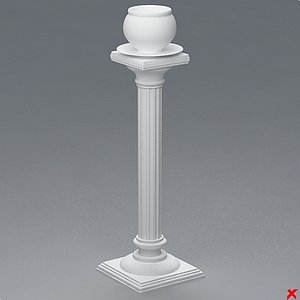 flower stand 3d dxf