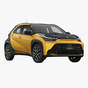 3D 2026 Toyota Aygo X Hybrid GR Sport