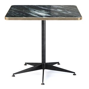 Grace restaurant square table 3D model