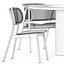 armchair-01 and chair-03 and e15 Table