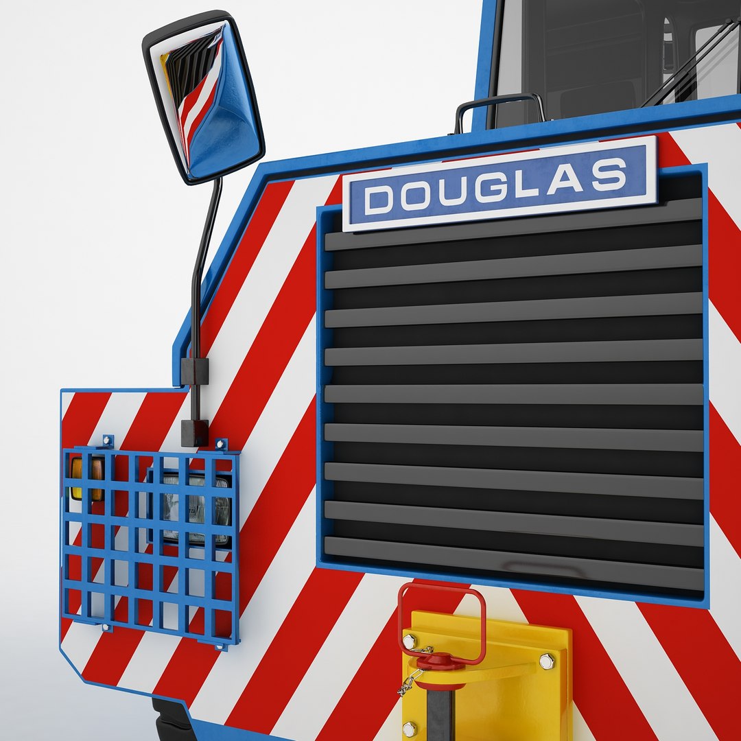 douglas dc5 hd 3d max