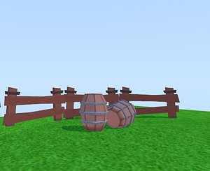 3D wooden model
