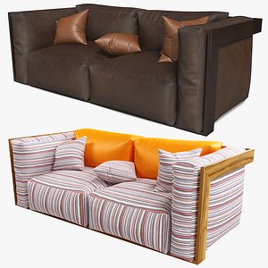 leather sofa model