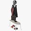 COAT RACK BENCH model
