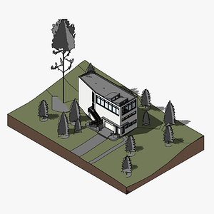 3D U-house - Revit model