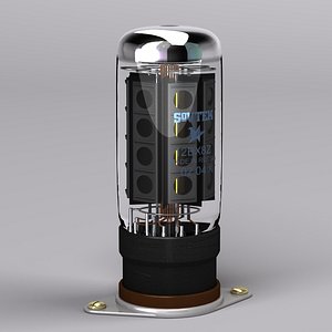 vacuum tube 3d model