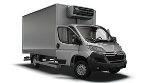 3D Citroen Jumper Refrigerator HQInterior 4300WB 2023 model