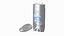 3D antiperspirant deodorant stick odor model