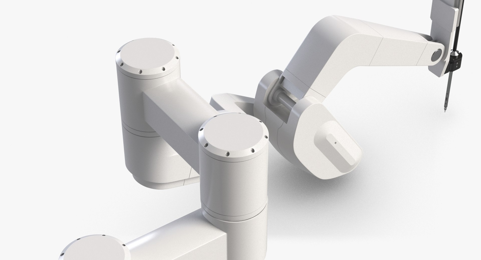 3d 3ds laboratory robot arm 3