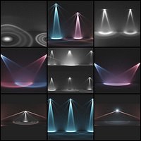 ready to use advanced light - realistic illuminations - IES shapes