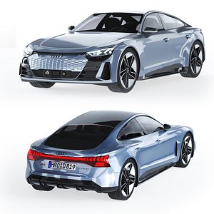 Audi e tron RS GT 2021 3D model