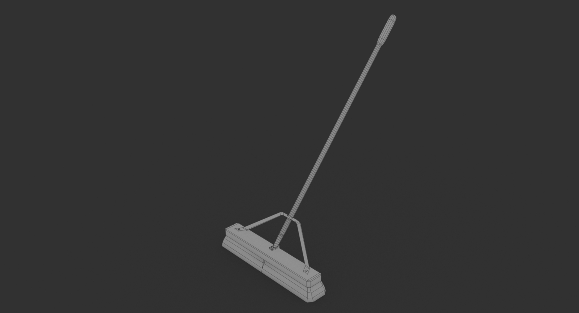 push broom 3d model