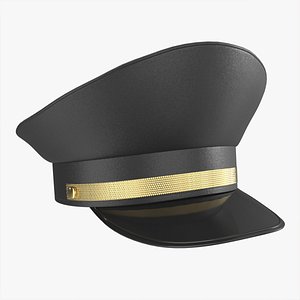 Peaked Cap Casual 3D model