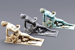 3D model Satyr Sculpture