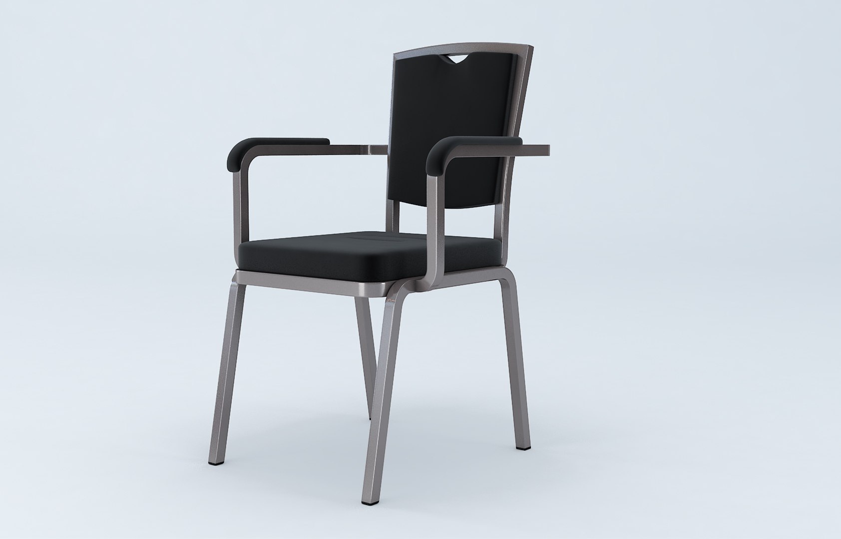 3d Hotel Banquet Chair Model