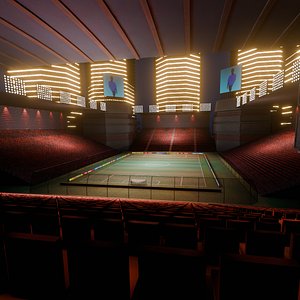 VR Soccer Stadium 3D model