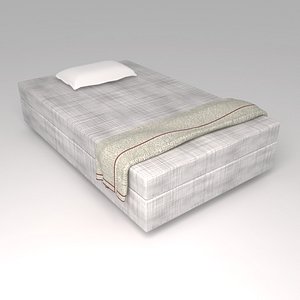 3d model bed 05
