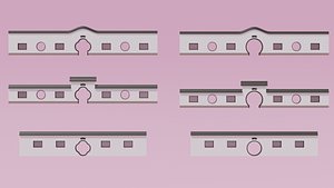 Chinese Garden Gate and Wall