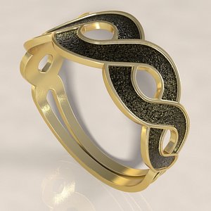 3d infinity ring model