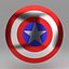 Captain round shield