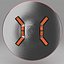 Captain round shield