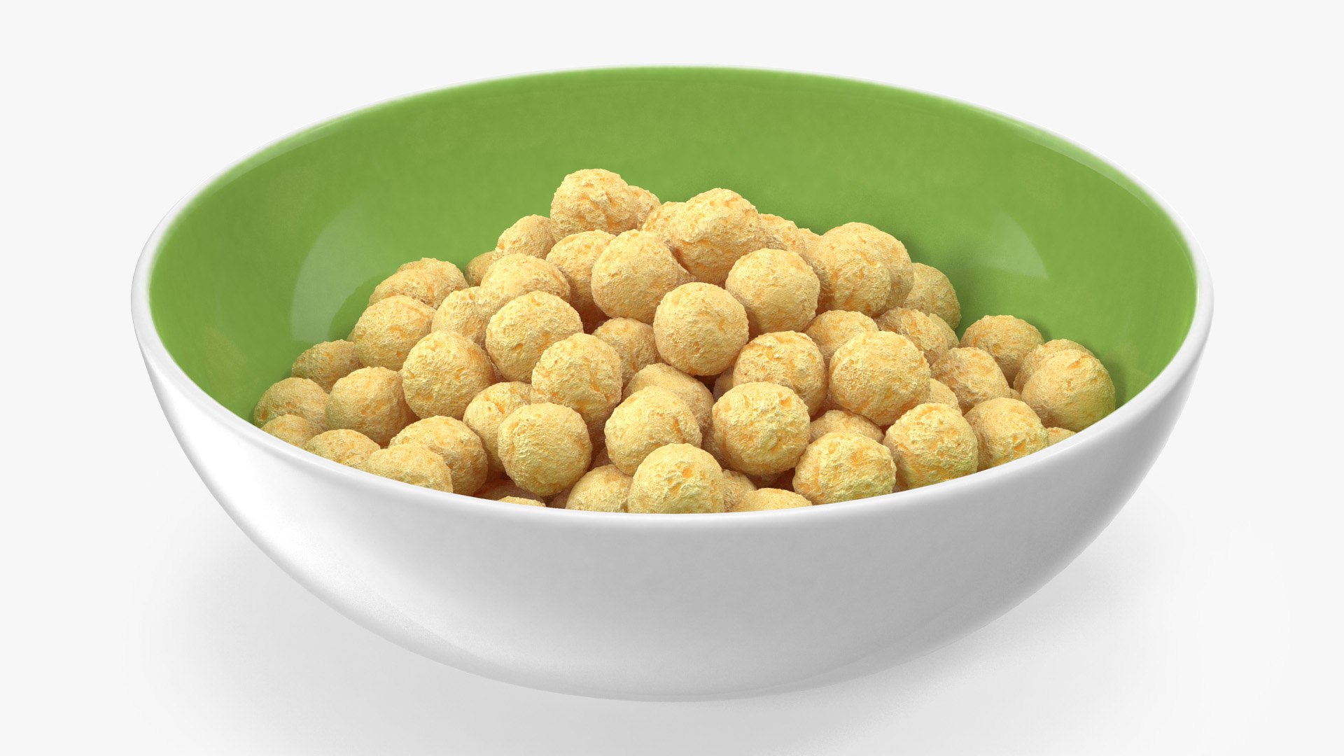 Bowl of Cereal Balls 3D model preview