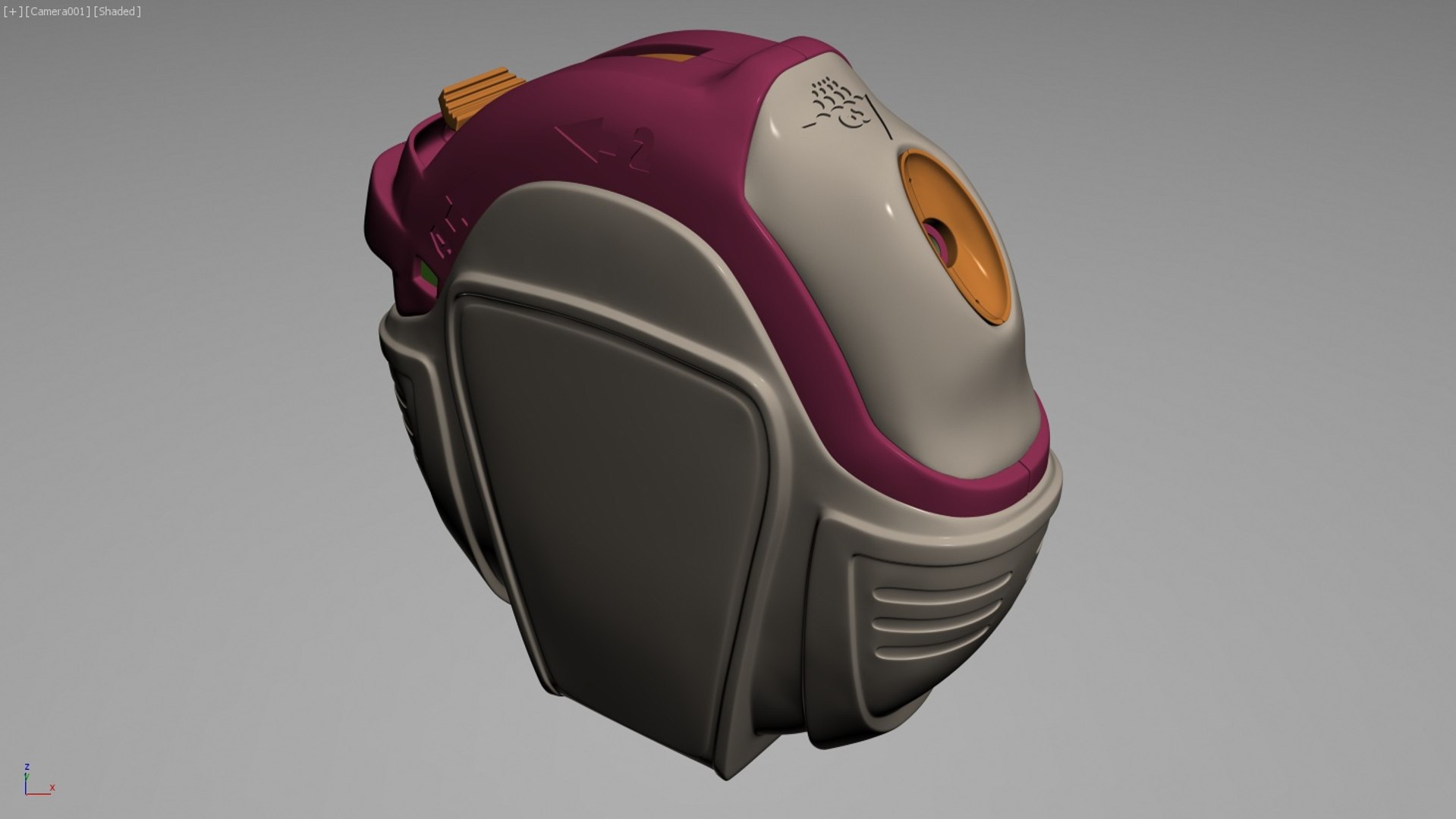 3d Disc Inhaler Model