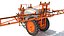 Pulvérisateur agricole traîné