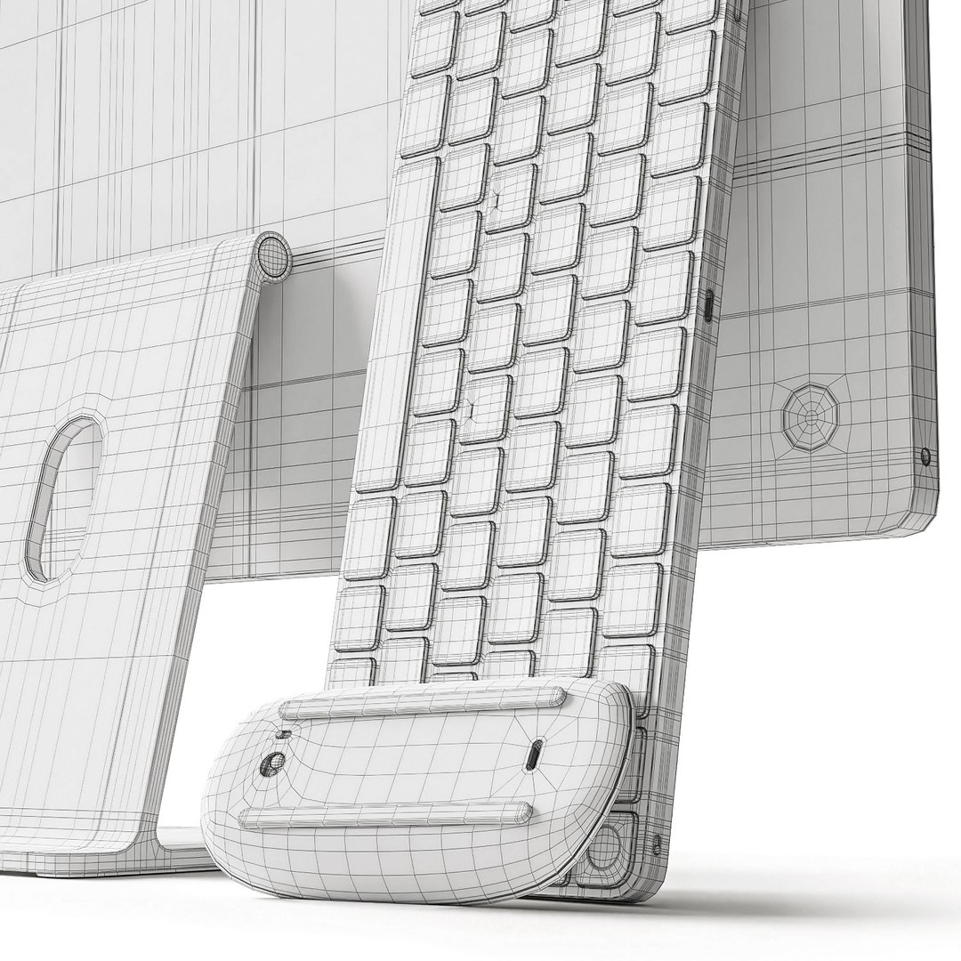 Imac 2021 3D Model - TurboSquid 1827352