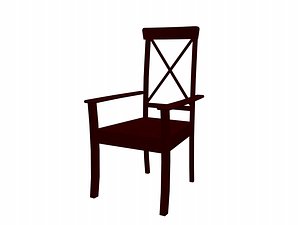 3d arm chair model