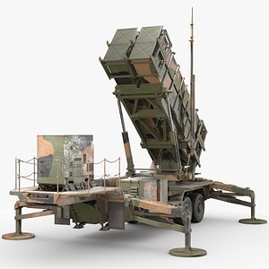 3D MIM-104 Patriot SAM PBR