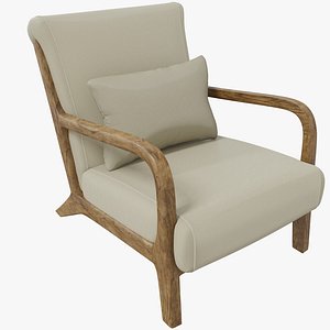 Fauteuil Avec 3D model