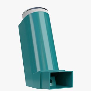 mdi metered dose inhaler 3D