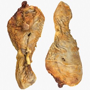 Chicken leg 3D model