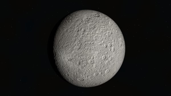3D Saturn and moons - TurboSquid 1718361