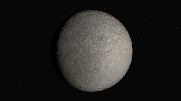 3D Saturn and moons - TurboSquid 1718361