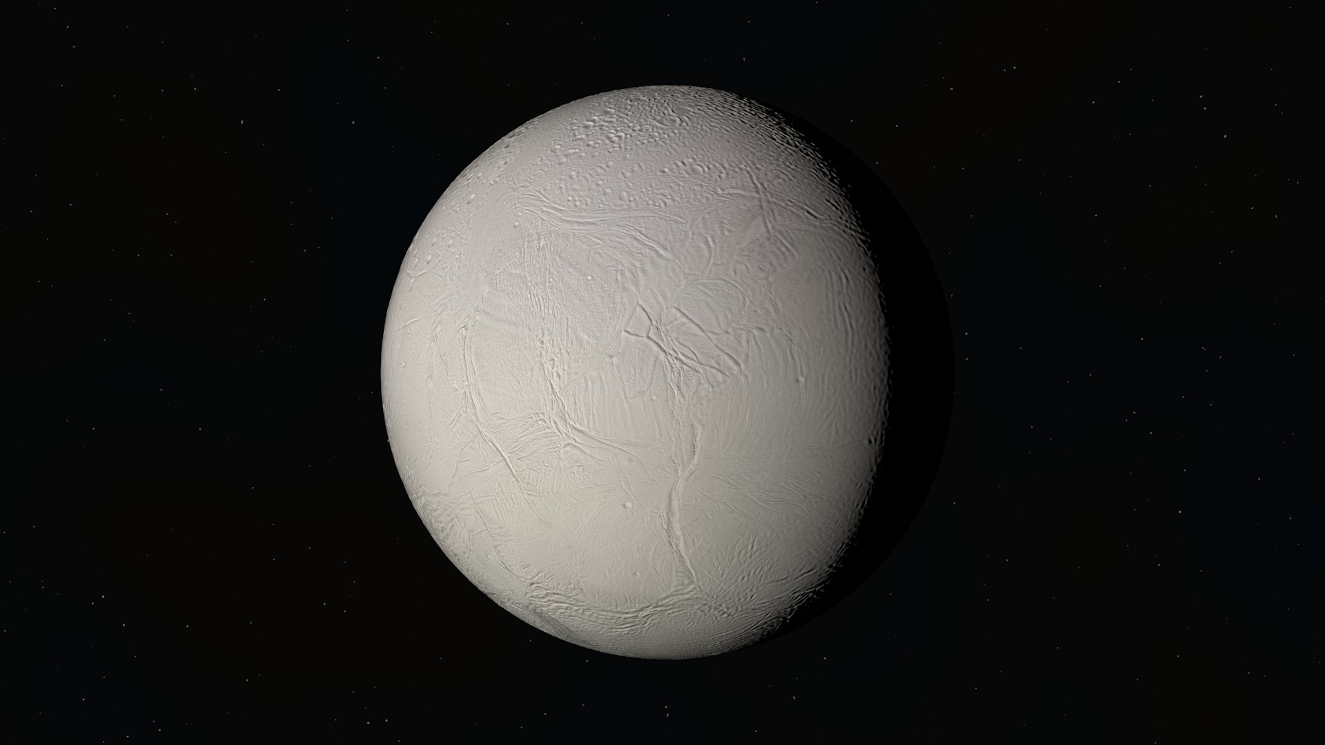 3D Saturn and moons https://p.turbosquid.com/ts-thumb/Vb/IvqXhi/bG/enceladus_01/png/1618257708/1920x1080/fit_q87/26ba590cf565cdf92666b5548988c31f17e7c739/enceladus_01.jpg