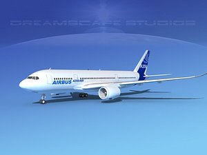 3d airbus a350