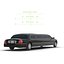 stretch car limousine black max
