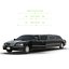 stretch car limousine black max