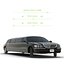 stretch car limousine black max