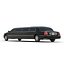 stretch car limousine black max